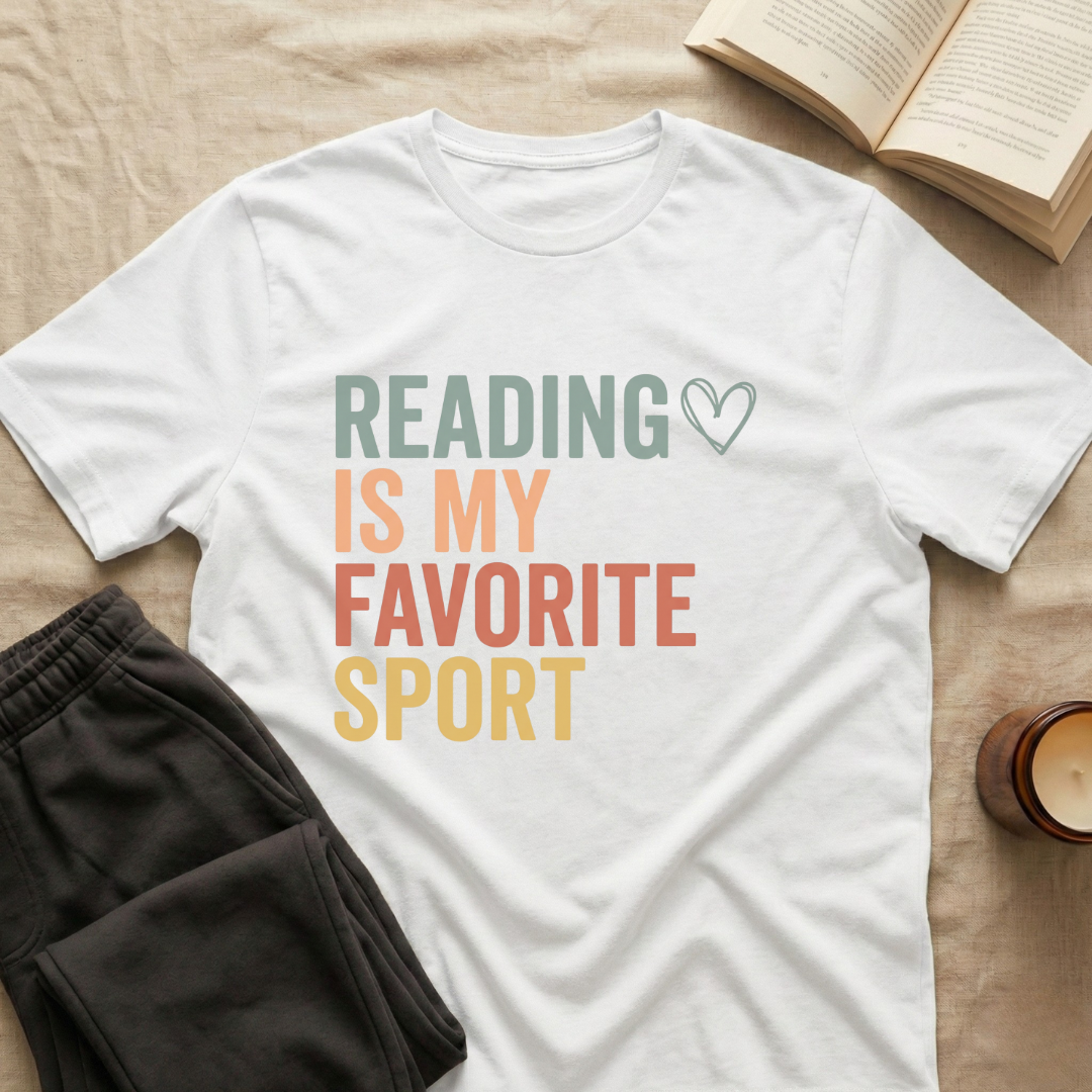 Reading Is My Favorite Sport T-Shirt