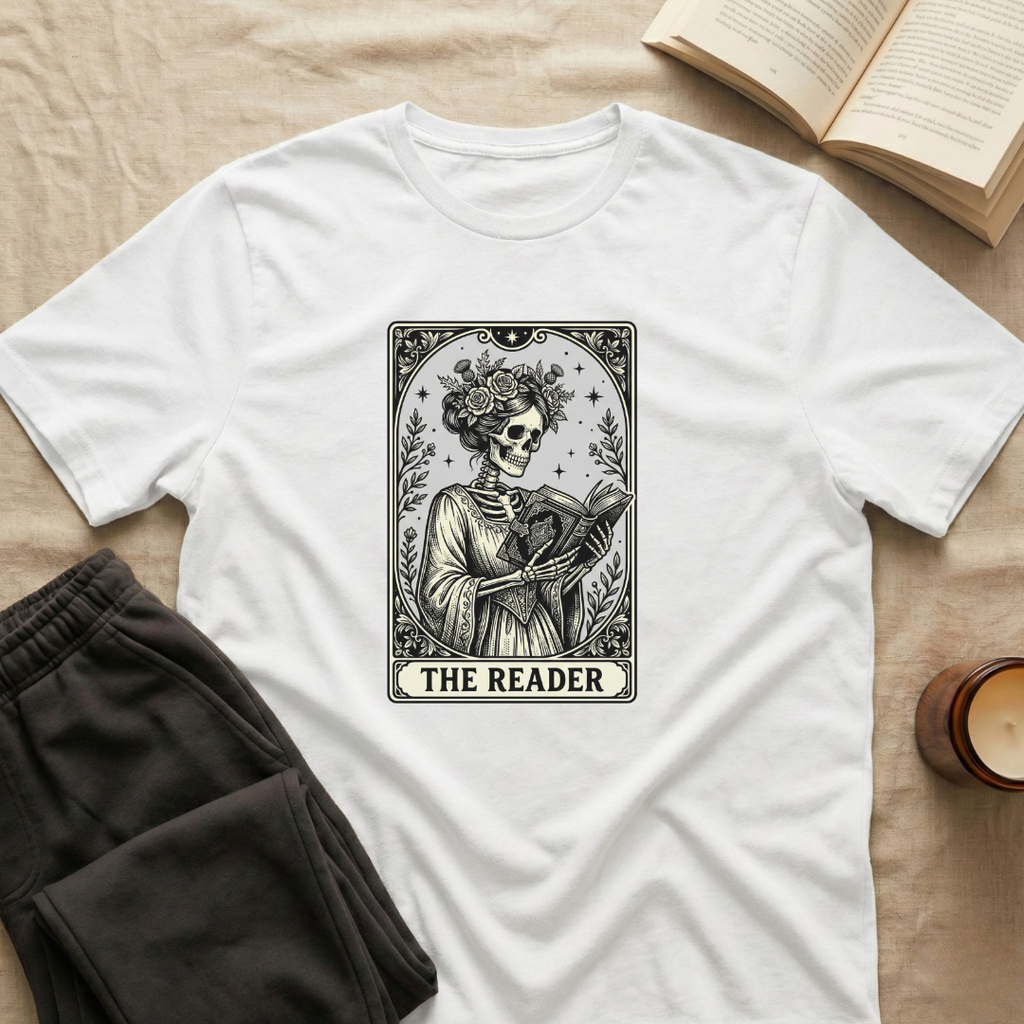 The Reader Tarot Card T-Shirt