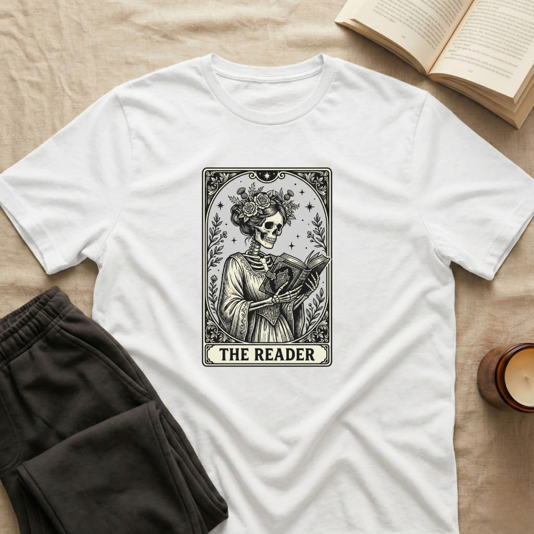 The Reader Tarot Card T-Shirt