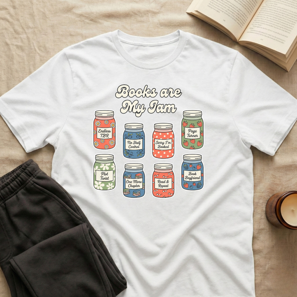 Books Are My Jam T-Shirt