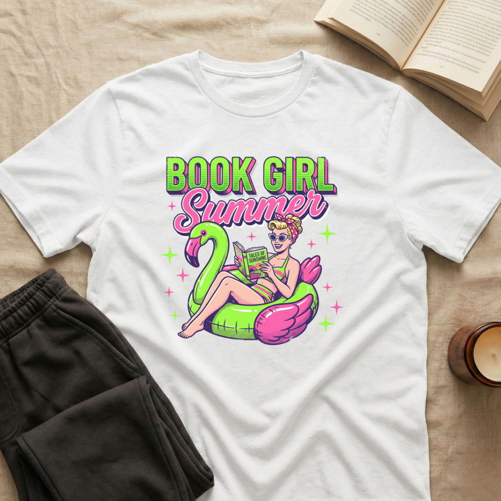 Book Girl Summer T-Shirt