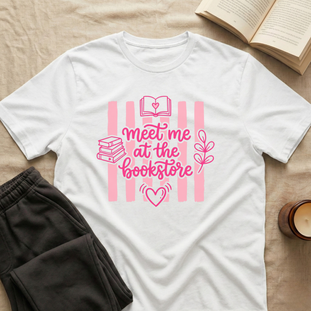 Meet Me At The Bookstore T-Shirt