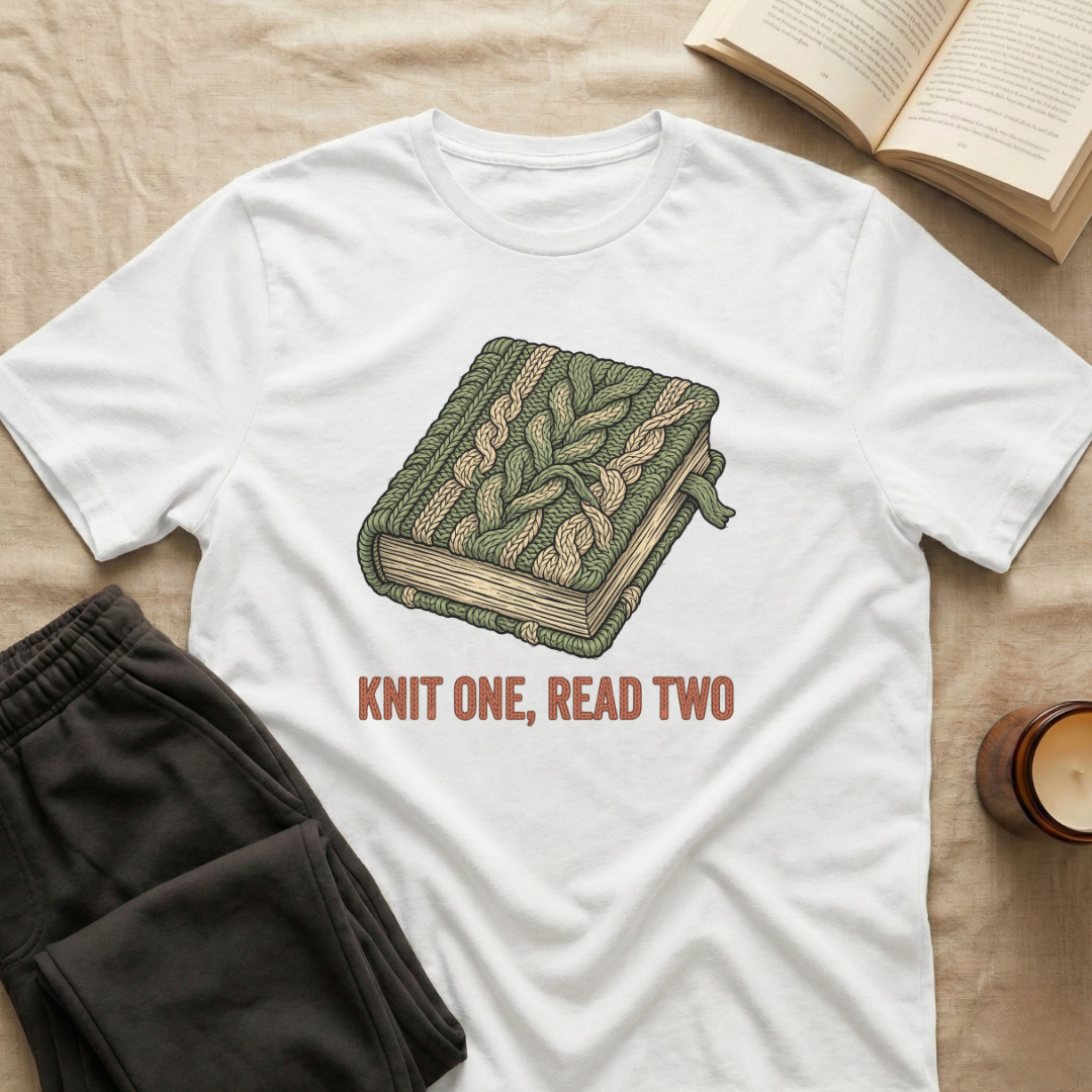 Knit One Read Two T-Shirt