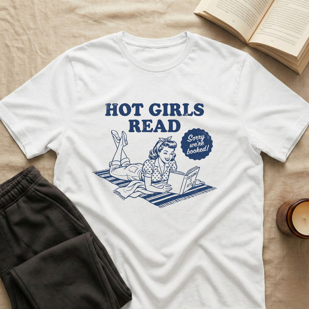 Hot Girls Read T-Shirt
