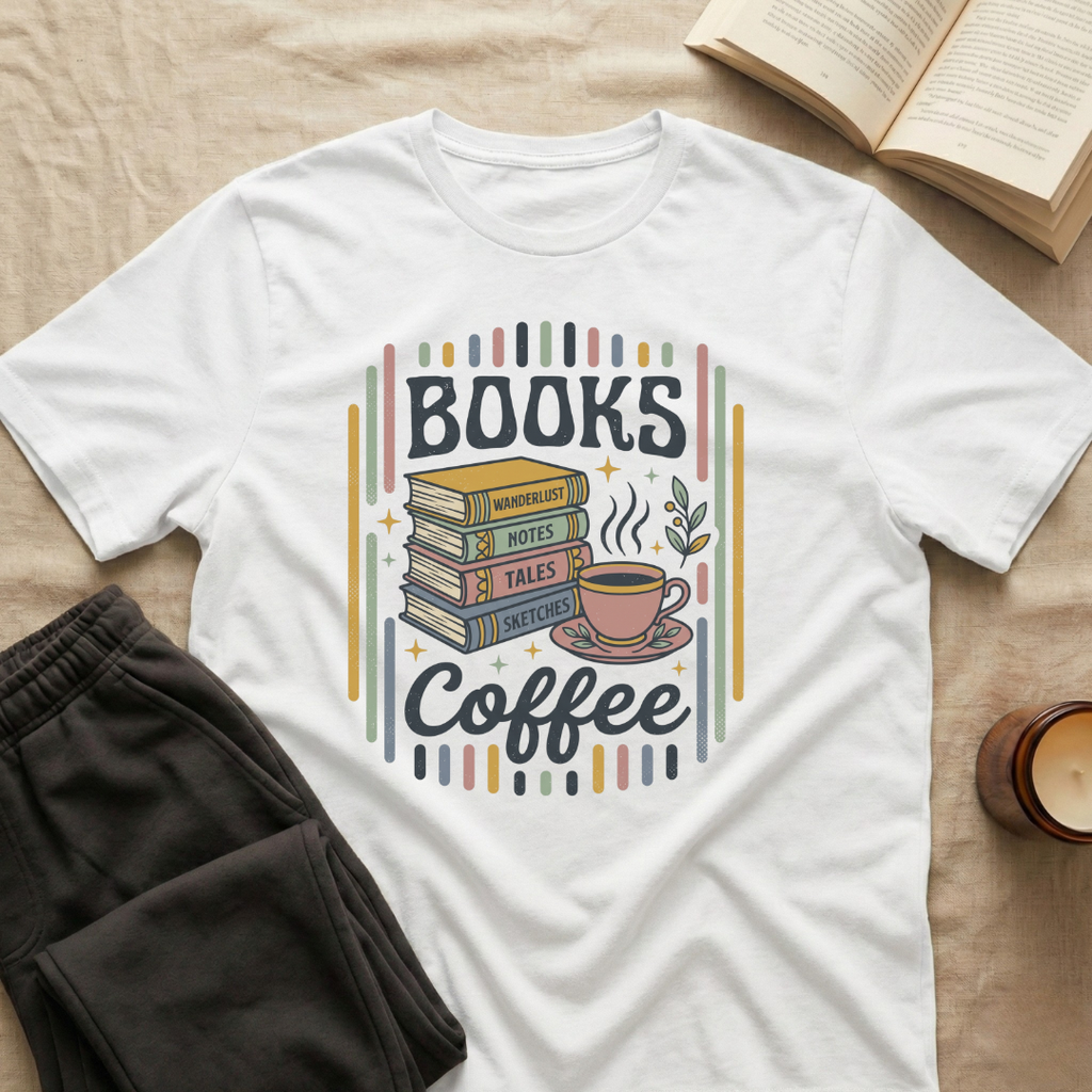 Books And Coffee T-Shirt