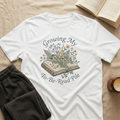 Growing My Tbr T-Shirt in White