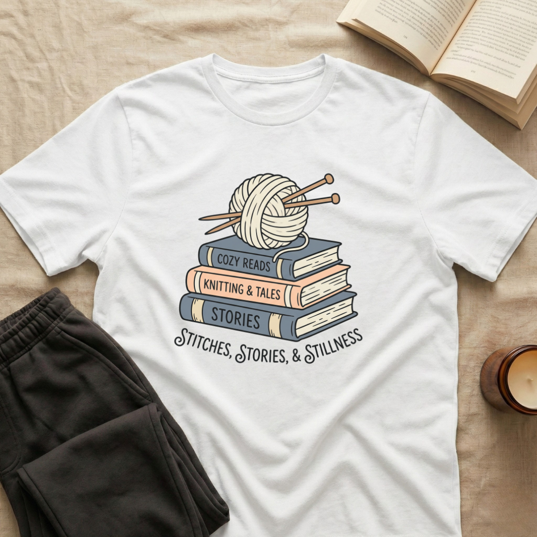 Stitches, Stories & Stillness T-Shirt