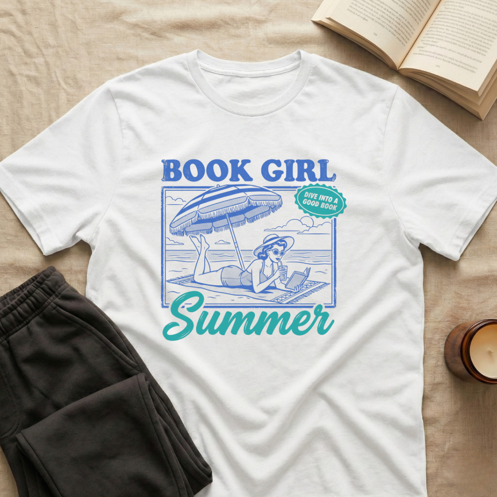 Book Girl Summer T-Shirt