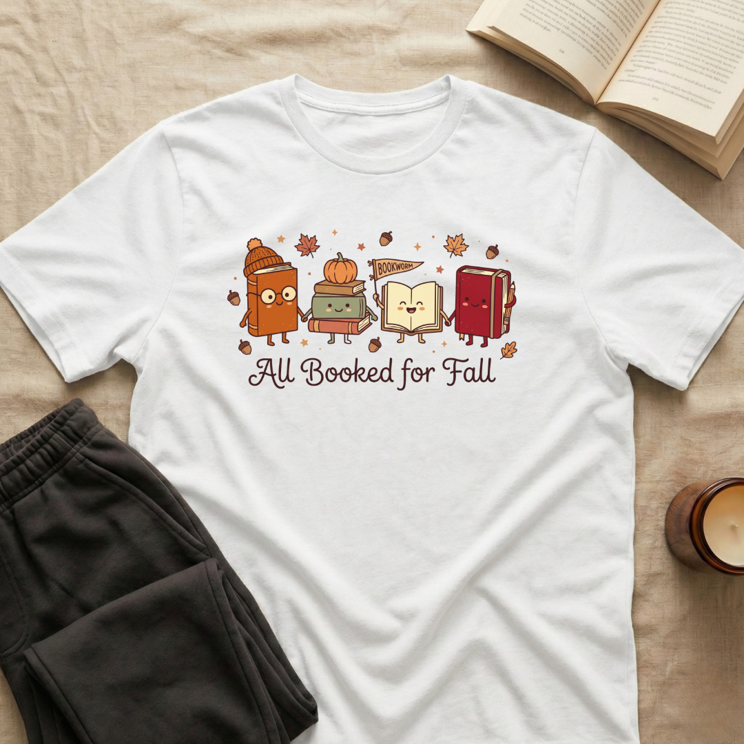 All Booked For Fall T-Shirt