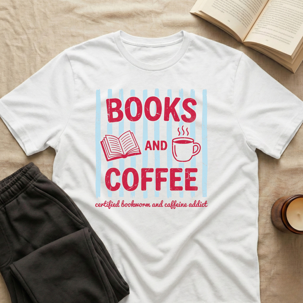 Books And Coffee T-Shirt