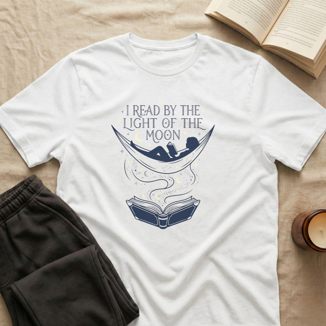I Read By The Light Of The Moon T-Shirt