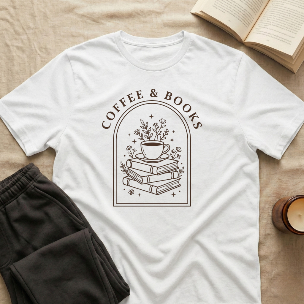 Coffee & Books T-Shirt