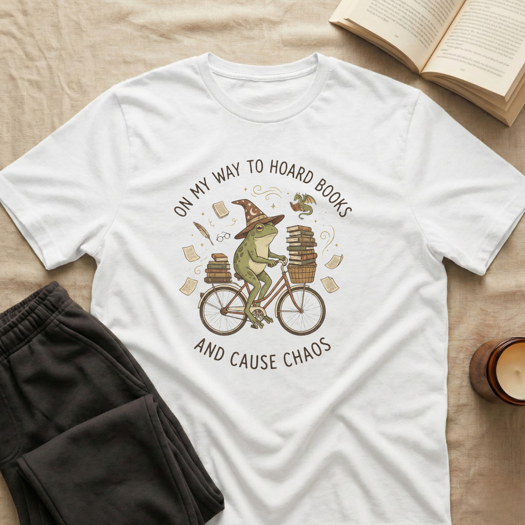 On My Way To Hoard Books T-Shirt