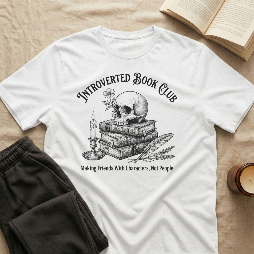Introverted Book Club T-Shirt