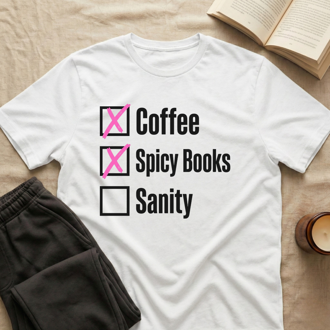 Coffee Spicy Books T-Shirt