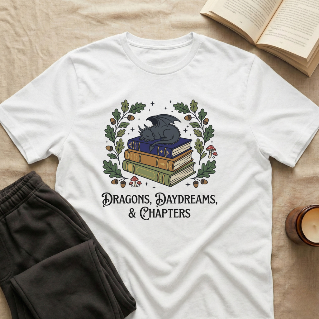 Dragons, Daydreams & Chapters T-Shirt